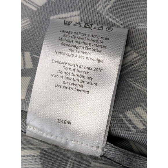 Rouje Dress Gabin Wrap Navy Elegant Timeless Old Money Quiet Luxury Preppy A007 - Picture 10 of 11